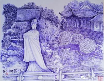 滕飞:泰州梅园景色 滕飞:泰州梅园景色