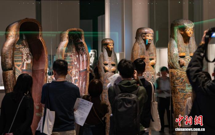“古埃及文明大展”在香港迎来首批参观民众