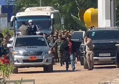 泰国军方释放18名柬埔寨被扣押士兵